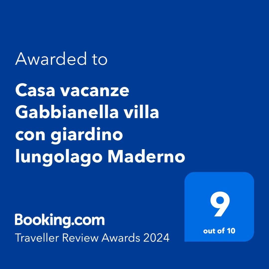 Casa Vacanze Gabbianella Villa Con Giardino Lungolago Maderno Тосколано-Мадерно Екстер'єр фото